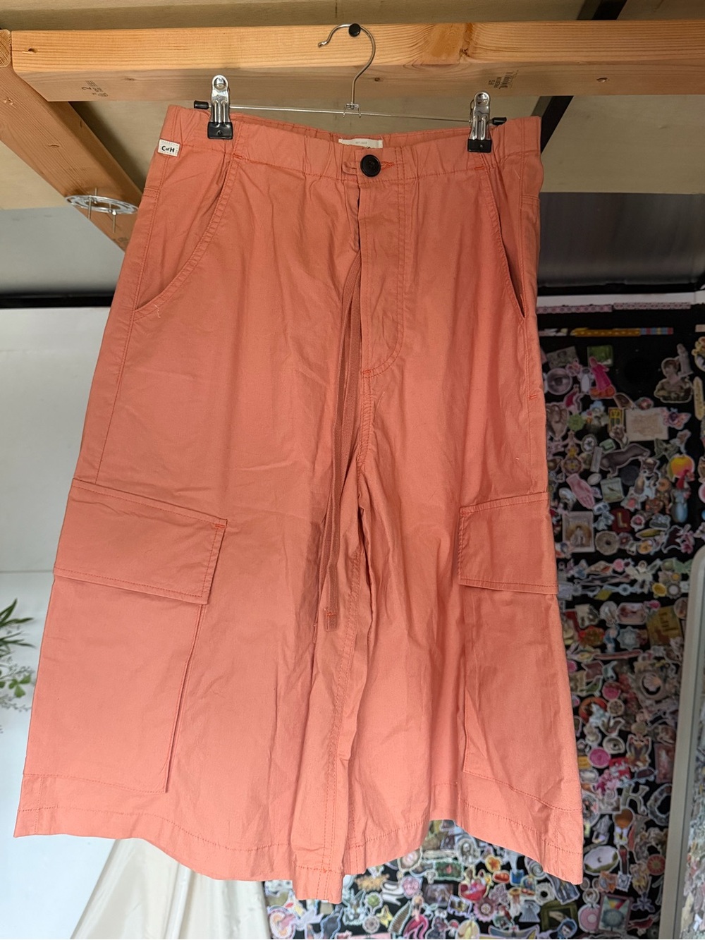 Citizens Of Humanity Coral Pink Cargo Pants